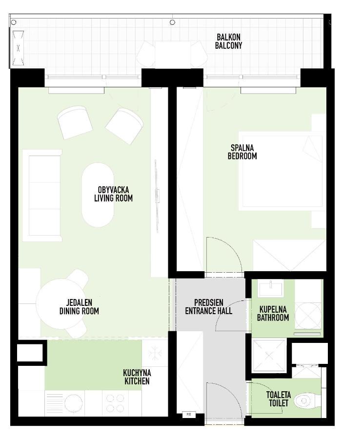 Central Point By Zoom Apartments บราติสลาวา ภายนอก รูปภาพ
